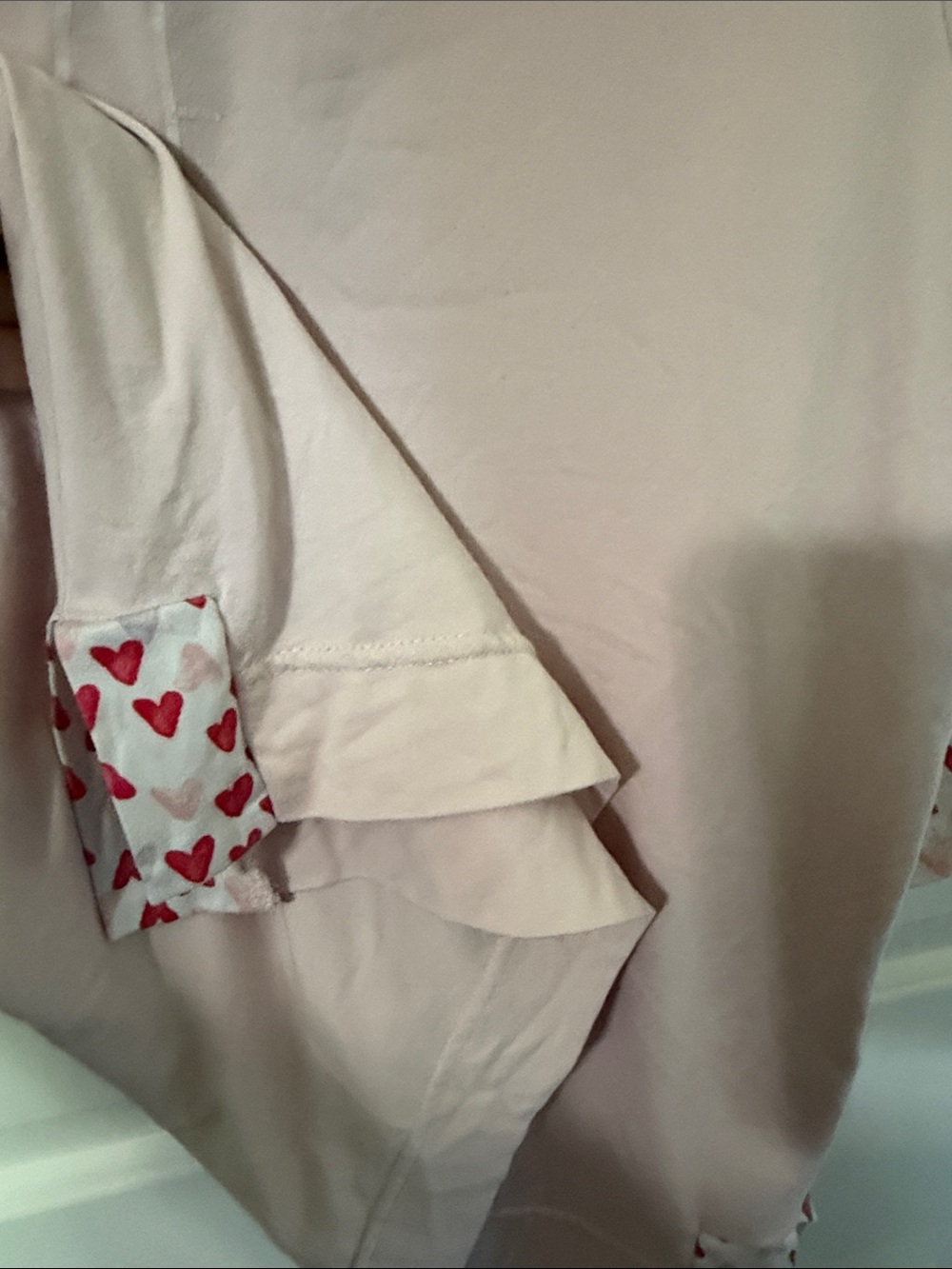 Rae Dunn Light Pink 'LOVE' Lounge Top with Heart Shorts - Picture 5 of 7